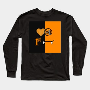 Love At First Bite Halloween Long Sleeve T-Shirt